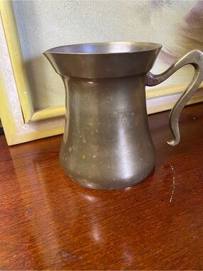 Vintage Brass Pitcher
